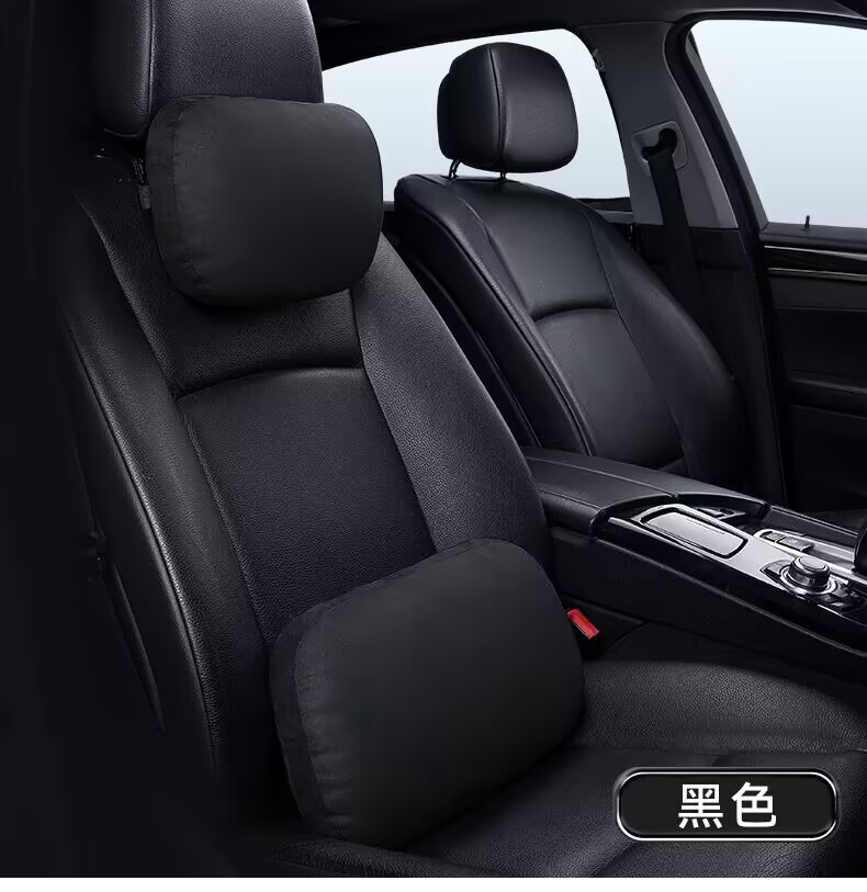 Car Lumbar Support Headrest Car Cushion Neck Pillow Cushion Car Seat Pillow Lumbar Cushion Waist Support Neck Pillow Lumbar Support