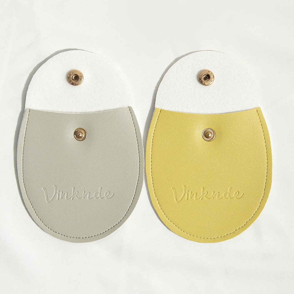 1 Piece Pu Leather Simple Style Daily Solid Color Jewelry Packaging Bags display picture 4