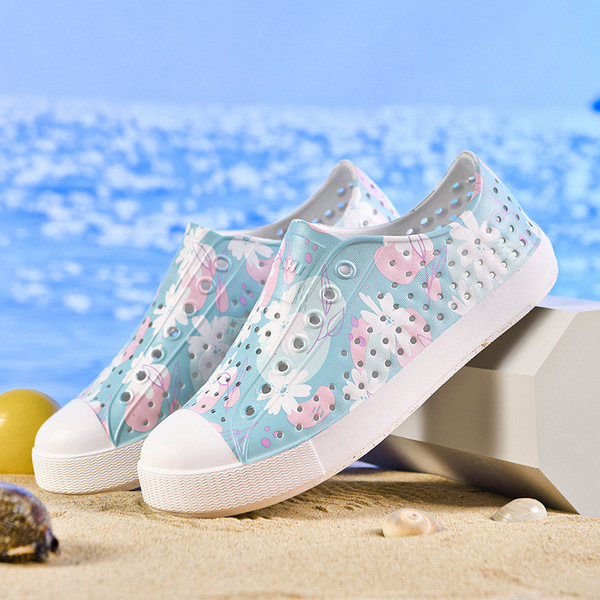 Summer Crocs-style slippers for men and women for leisure