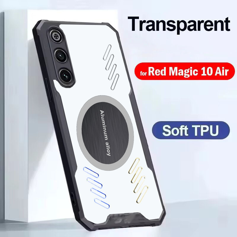 放熱磁気吸引ケース Nubia Red Magic 10 Air 10s Pro Plus 携帯電話ケースアクリル保護|undefined