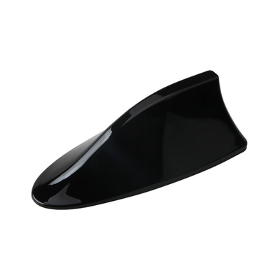 Car Decoration Shark Fin Antenna Without Punching Roof Spoiler Modified Car Radio Signal Enhancement Car Antenna (vehicle antenna) - black