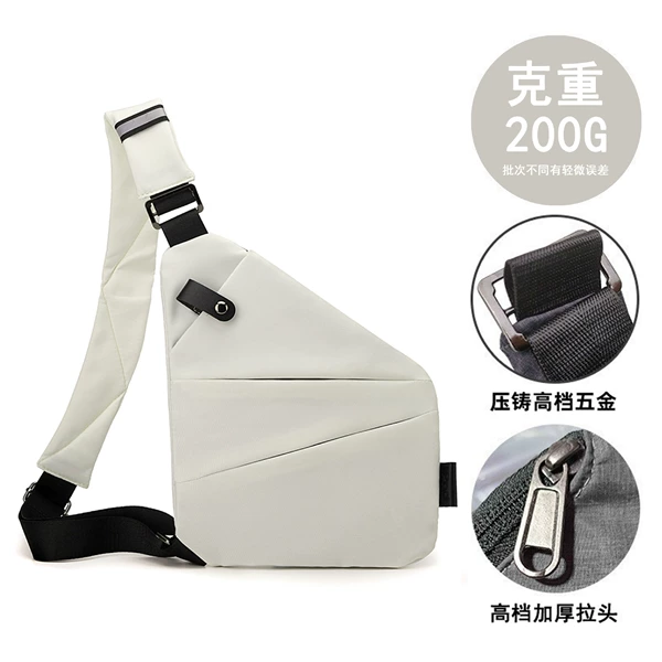 Left shoulder - white