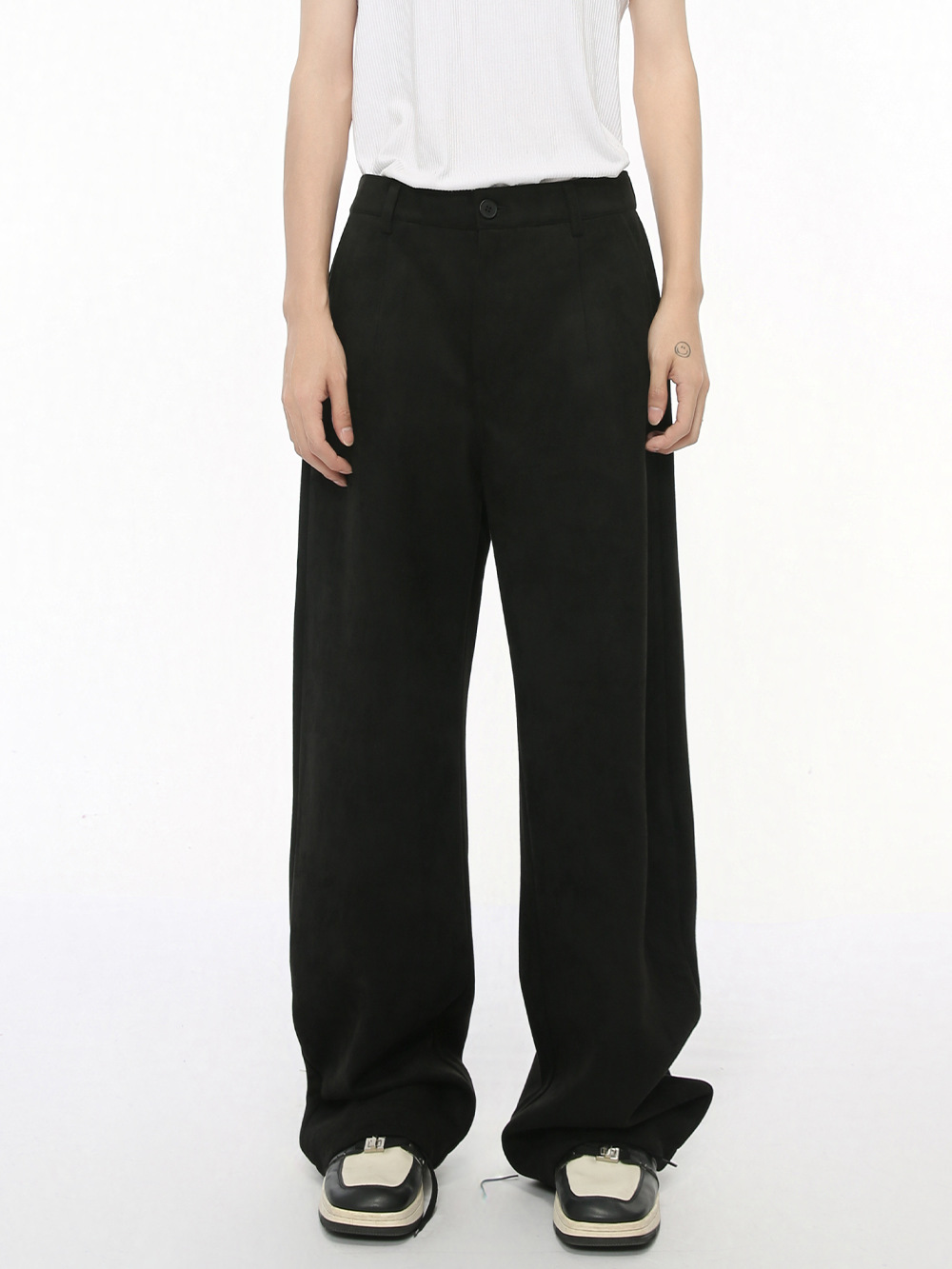 MTLCLOTHES Hombres| 2024 otoño nuevo producto coreano retro empalme bolsillo decoración de color contraste conjunto de moda