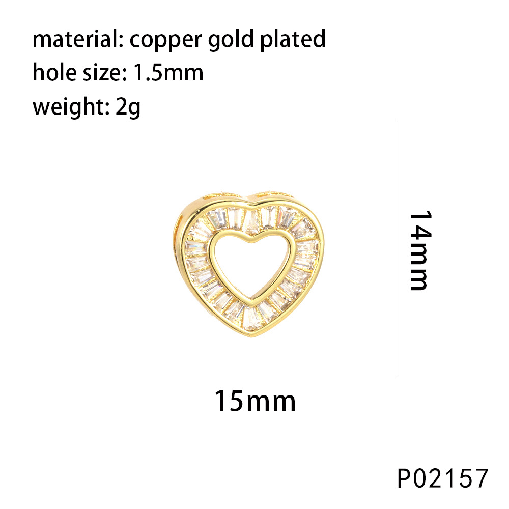 3g Weight Beads Jewelry Making Type 14*17mm Jewelry Making Size DIY Jewelry Accessories Classification 1 Piece Quantity Copper Material Lips, Heart Shape Pattern All Seasons Season Casual, Glam Style 1 Piece 14*17mm Copper Lips Heart Shape Beads 7