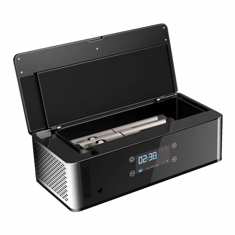 Snowy Bear Insulin Small Refrigerator Freezer Large Capacity Portable Refrigeration Car Rechargeable Cold Thermostat