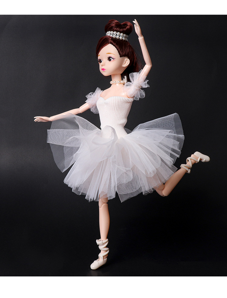 熙笑玩具芭蕾舞仿真女孩洋娃娃多关节可动儿童节培训机构礼物详情10