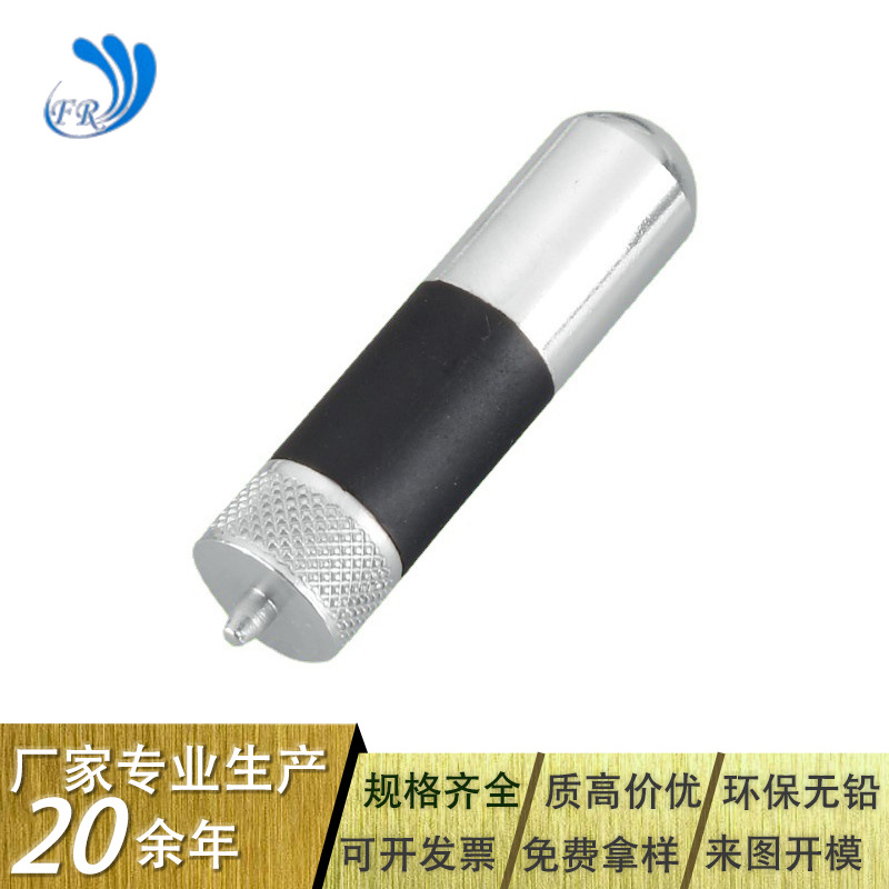 南非头插脚适配器五金配件充电器插脚接半包胶搓花钻孔等复杂工艺