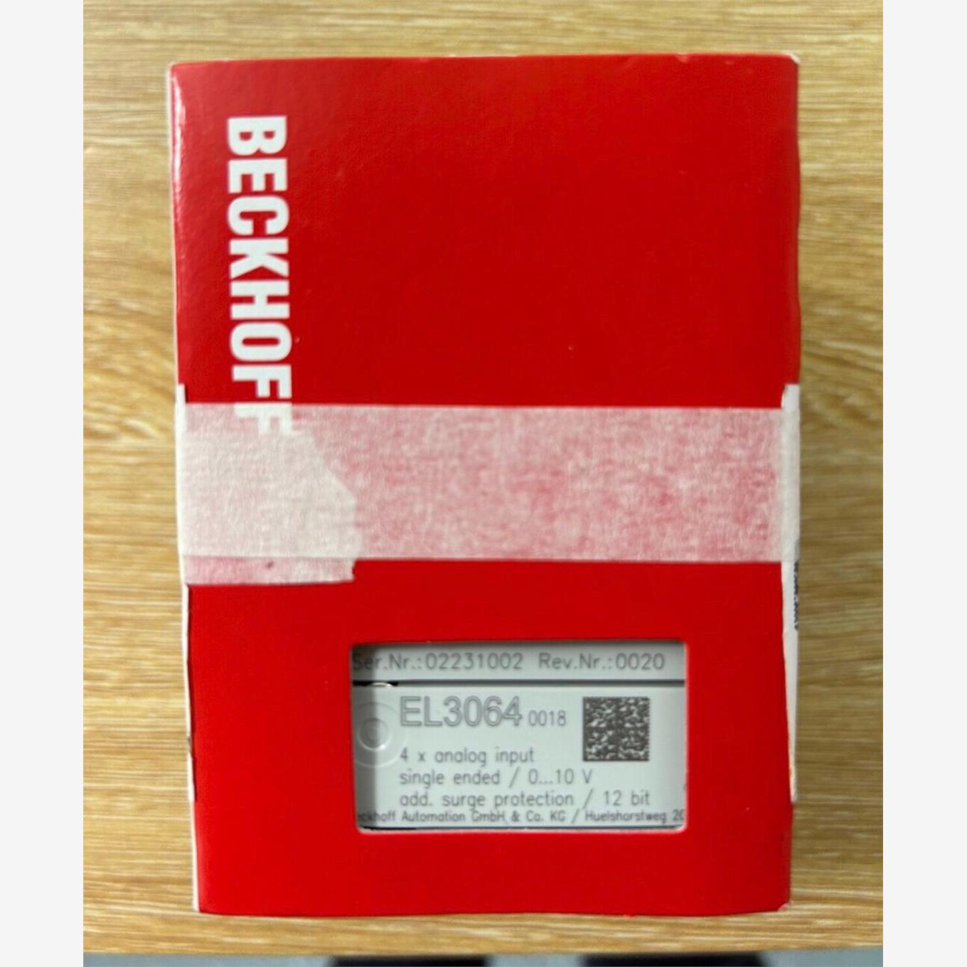 倍福EL3064-0018 全新全新现货，直接拍，下单顺丰议价  核实库存