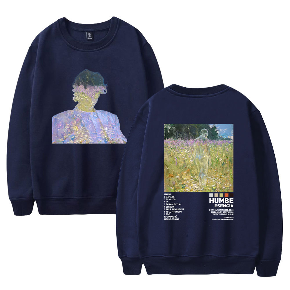Humbe O-Neck Sweatshirts Women Men Long Sleeve Sweatshirts