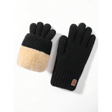 U 61762 Double fleece touch screen gloves ˫����޴�������
