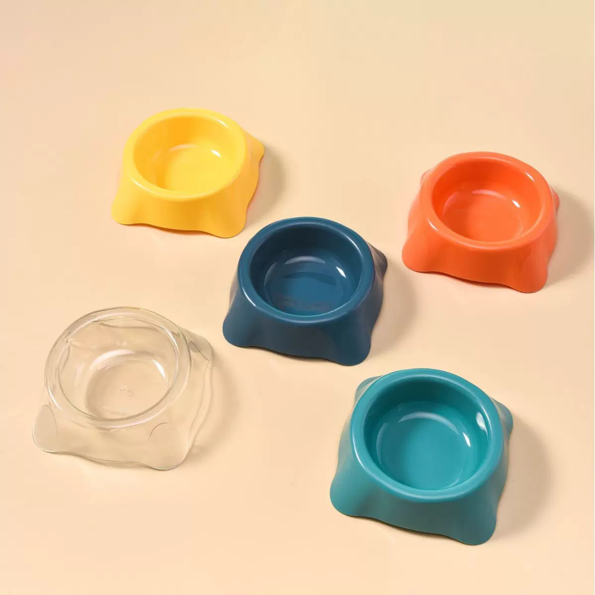 猫碗喝水碗宠物狗碗防打翻食盆不锈钢宠物碗猫咪食具宠物用品批发