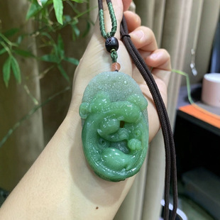 Jin Yu Tang and Tian Yu with Cui Pi Xiu material clean and delicate no black no miscellaneous carving Pi Xiu wealth into the treasure