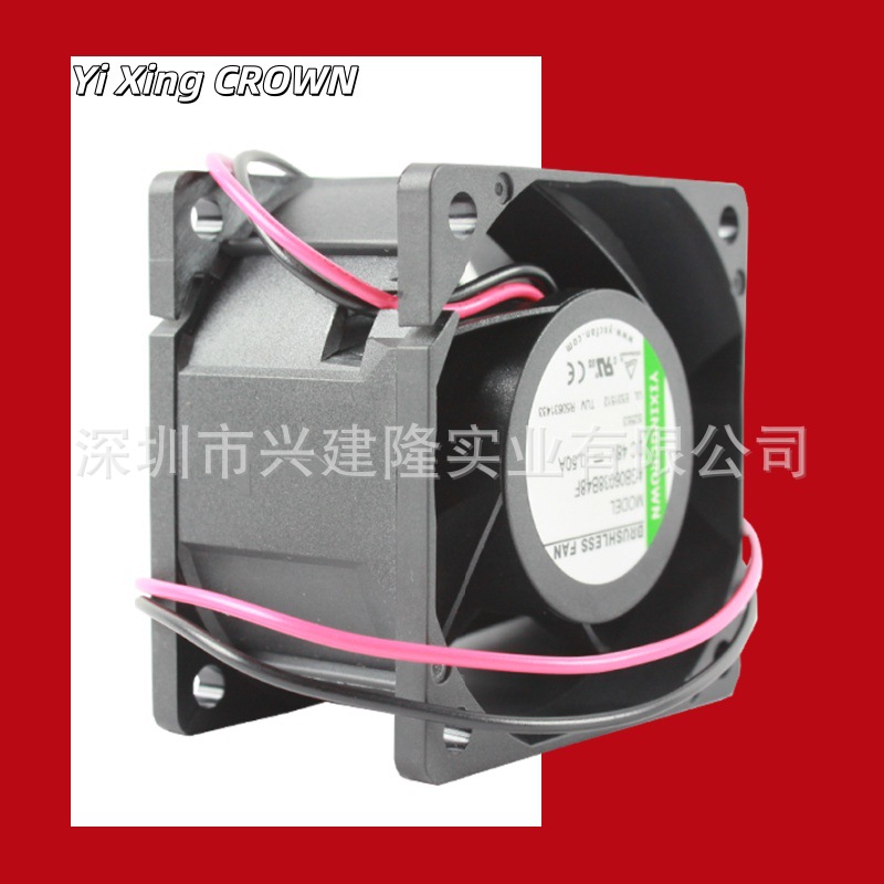 YiXingCrown 6038ֱ������DC48V 12000ת�������ɢ�ȷ���