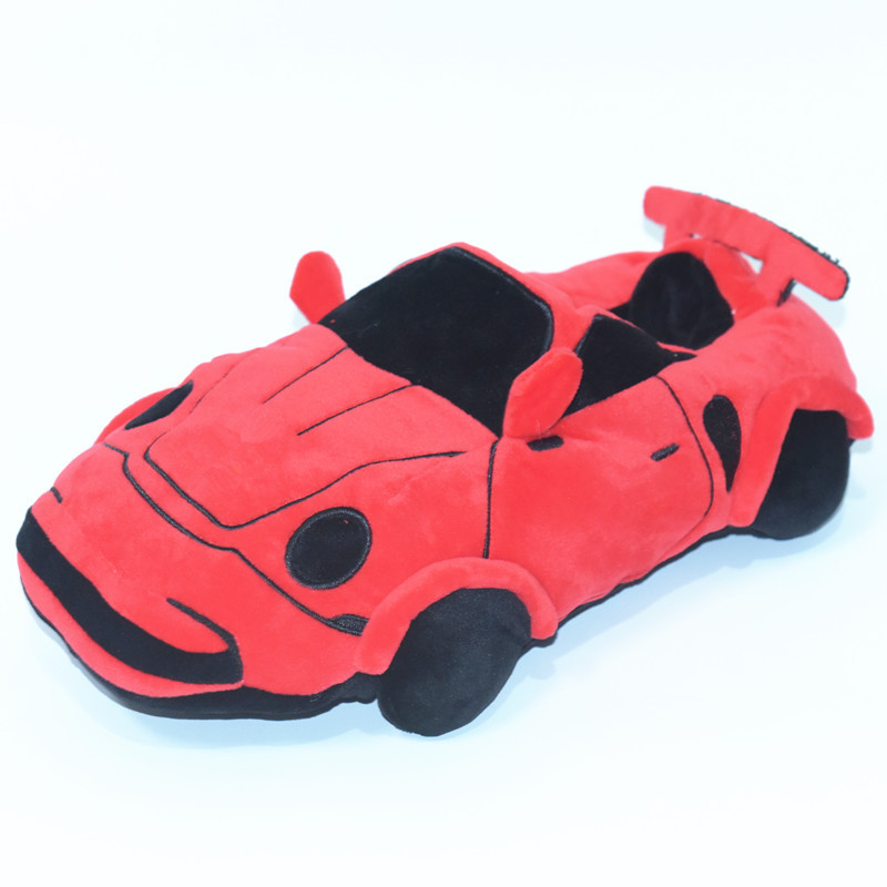 クロスボーダー爆品Racing slipperシミュレーションスポーツカー車のぬいぐるみの家のカップルの床の室内のスリッパ|undefined