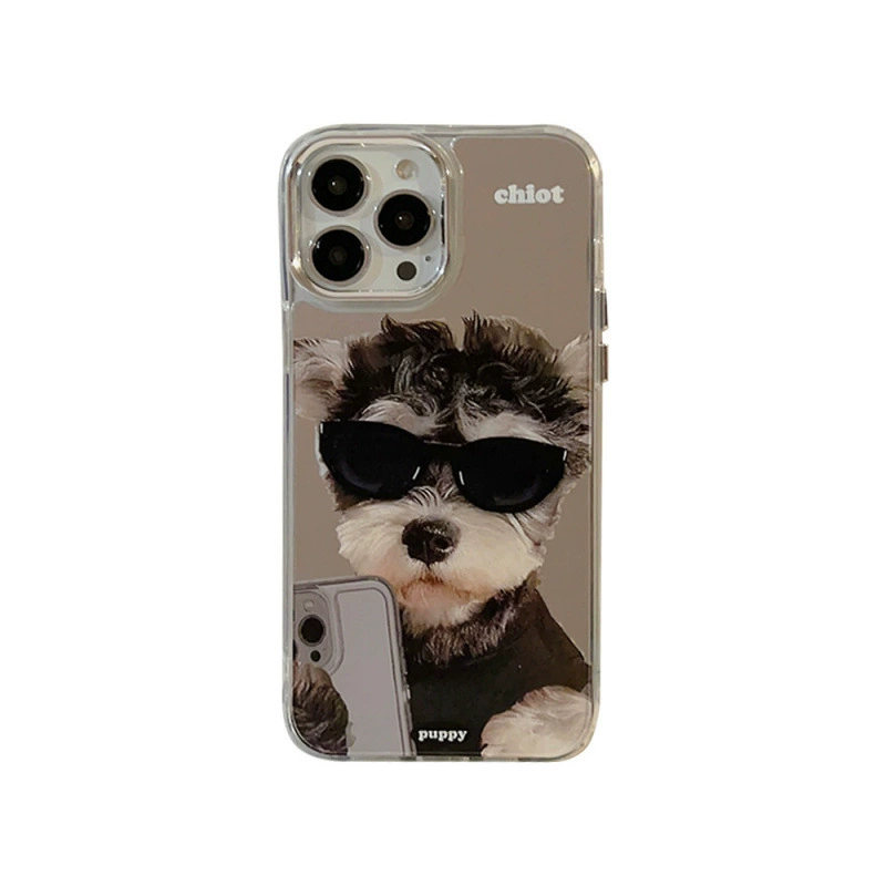Apple, совместимый iPhone 16, чехол для телефона, очки, 16promax, (cross-border торговля), iPhone, эффект зеркала