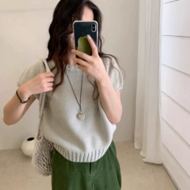 女式针织衫;女式马甲;女式T恤