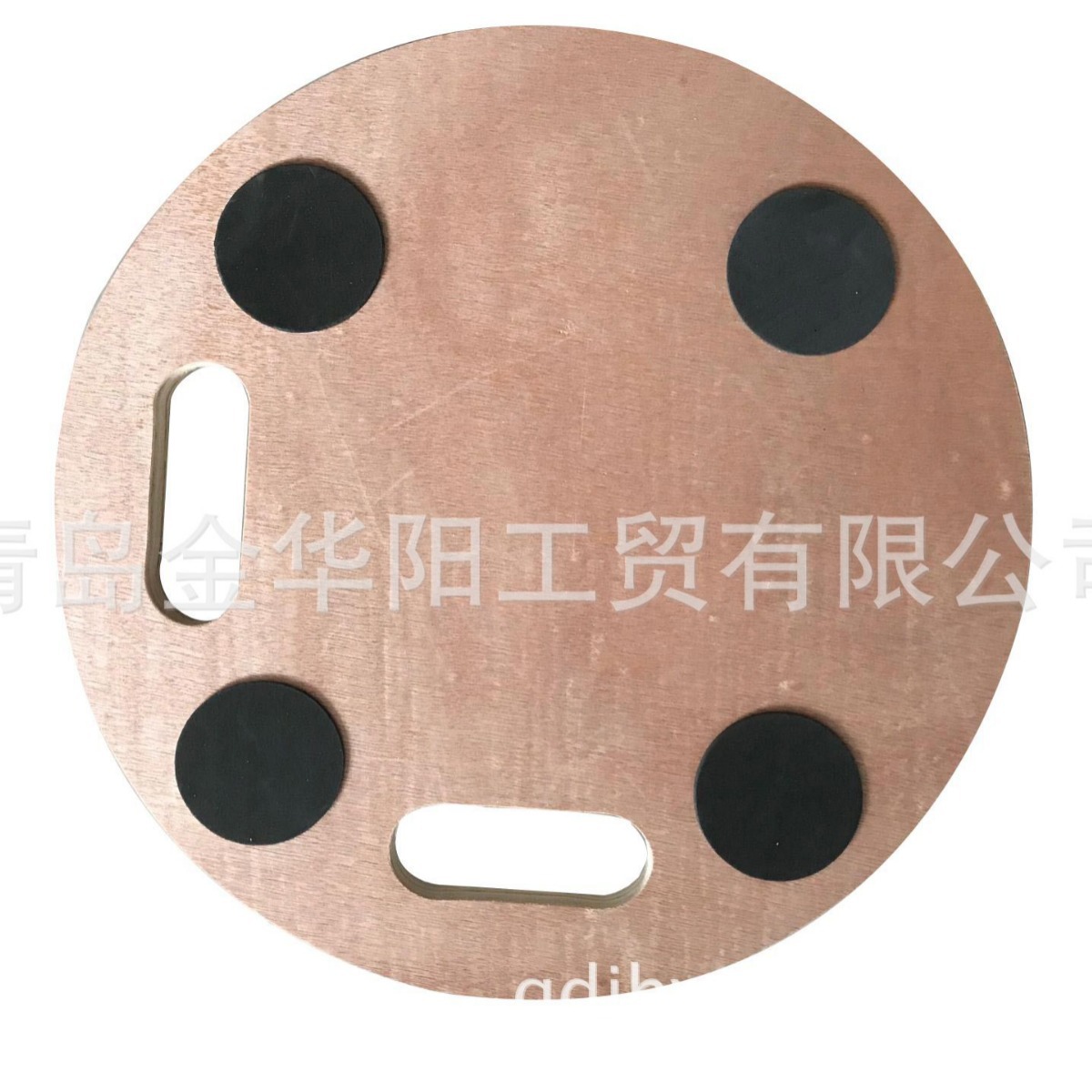 木制轻型工具车搬家器圆形花园工具车移动工具车花盆拖车