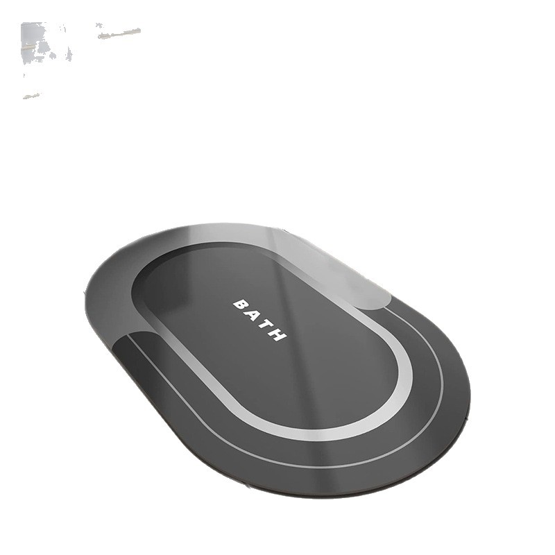 Absorberende antislip badmat van zachte diatomeeënaarde_voghion.com