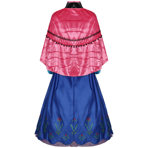 S-4XL Halloween costume Frozen cosplay anime Anna dress adult dropshipping