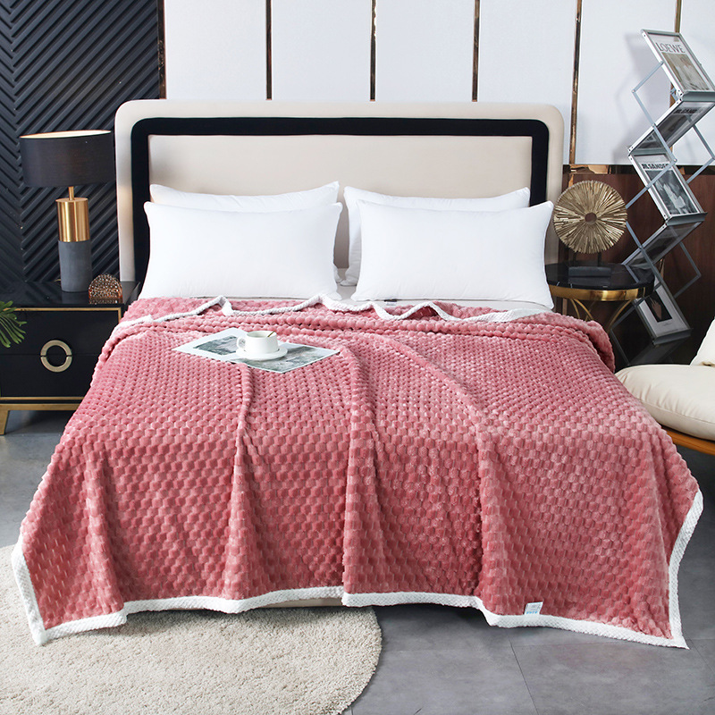 Golden Turtle Velvet Blanket Office Nap Light Warm