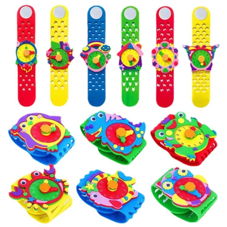 8 conjuntos de relojes EVA hechos a mano