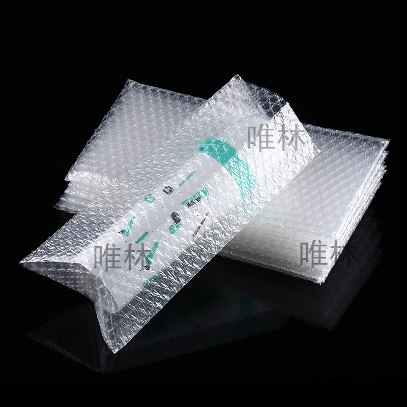 长条气泡袋厂家批发双层泡沫袋子加厚防震透明泡泡袋打包装汽泡袋