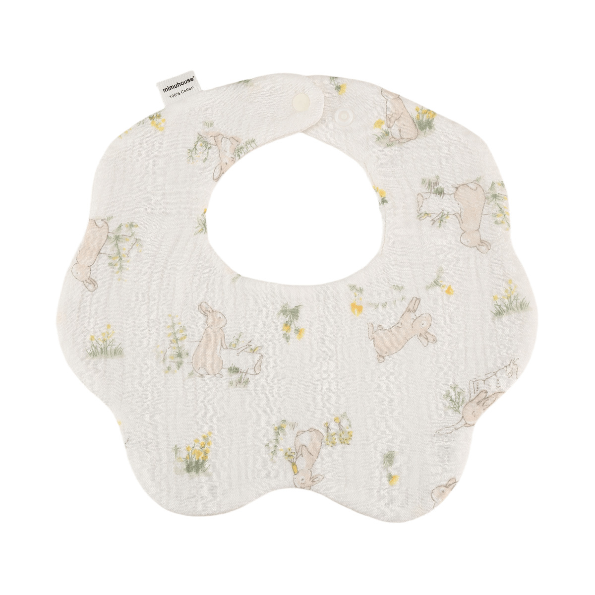 Babero de Pétalos de Gasa para Bebé de Gasa de Algodón, Transpirable, Absorbente de Agua, para Bebés image 17