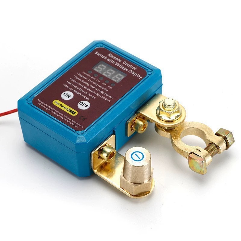 Car Battery Power-Off Switch 12V Car Battery Remote Control Power-Off Switch Car Battery Smart Power-Off Switch