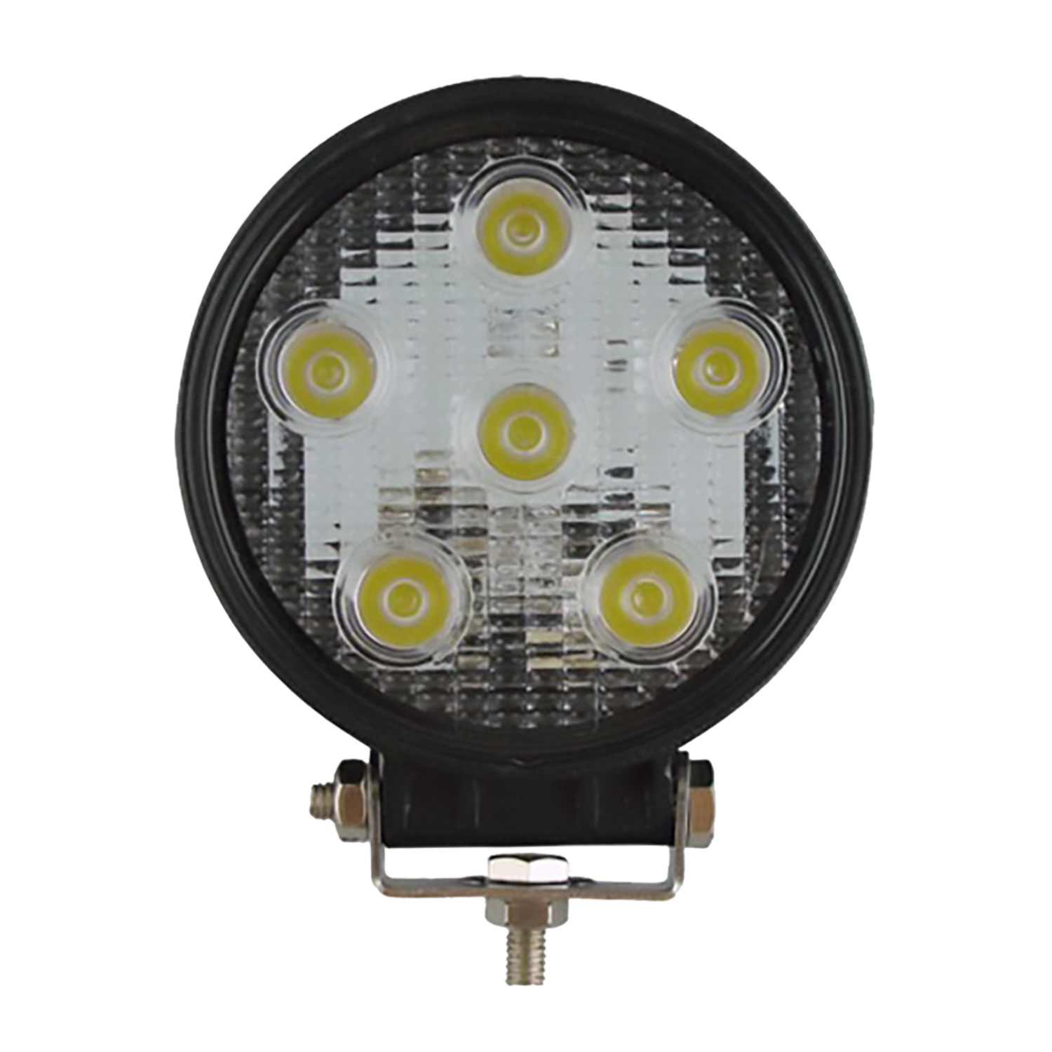 Luz de trabajo LED redonda de 4 pulgadas y 18W, foco para coche, luz para vehículos todoterreno, foco para coche de 18W y 36W, súper brillante.