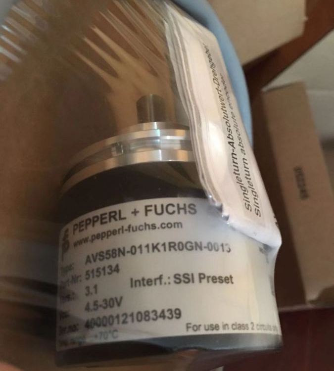 德国P+F单圈工业编码器AVS58N-011K1R0BN-0012倍加福运动控制