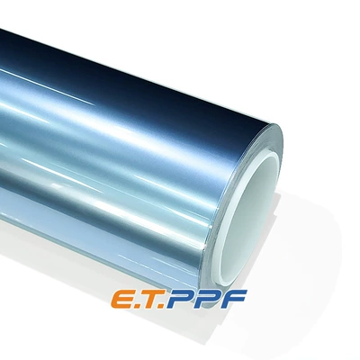Auto Color Change Film, Liquid Metal Ppf Self-Healing High - tpu-liquid-metallic-tungsten-blue-152m15m