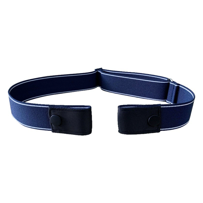 Мужские и женские ремни-невидимки, модные Универсальные эластичные джинсовые ремни в стиле Ins, простые незаметные брюки без следов