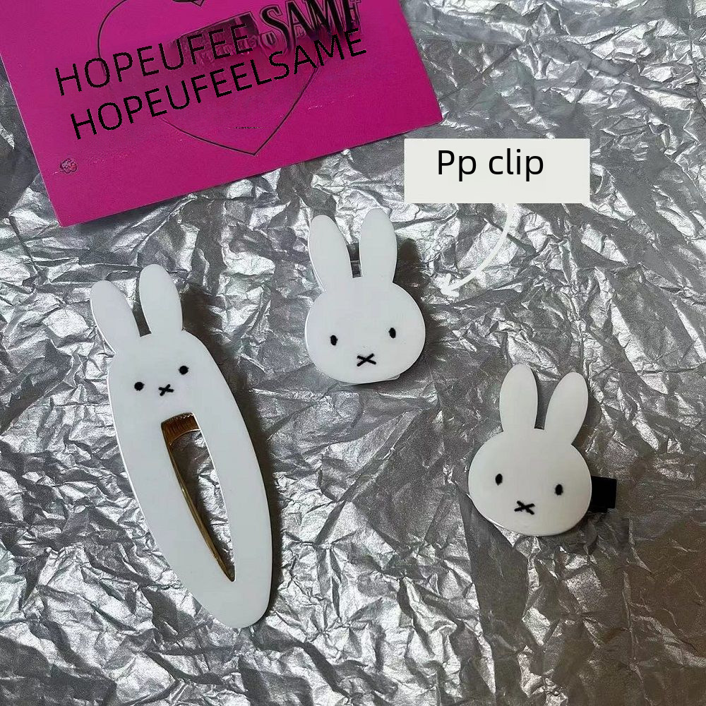 ins Carino Giapponese Nuovo Dolce Fresco Coniglio Forcina Frangia Clip Personalizzato Nicchia y2k Ragazza Studente Copricapo_voghion.com