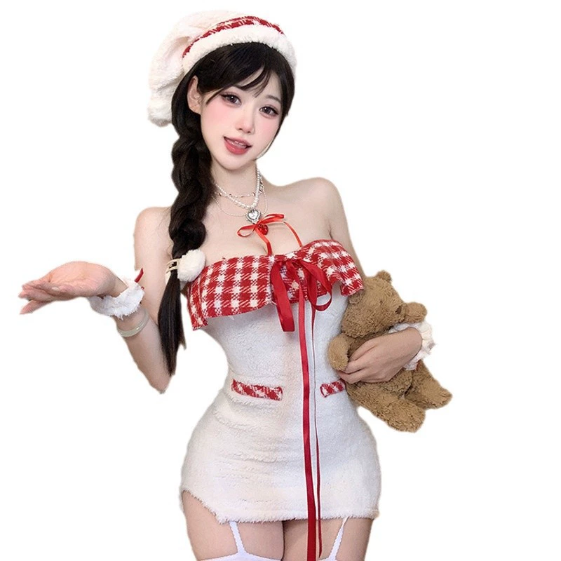 朵蜜拉 Sexy милый зимний фиксатор, поясная сумка, открытые плечи, акцент на бёдрах