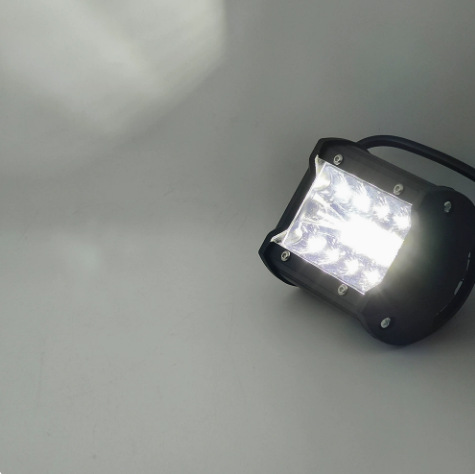 Cross-border best-selling LED car light three-eye 20LED external 4inch work light off-road vehicle auxiliary inspection modification spotlight