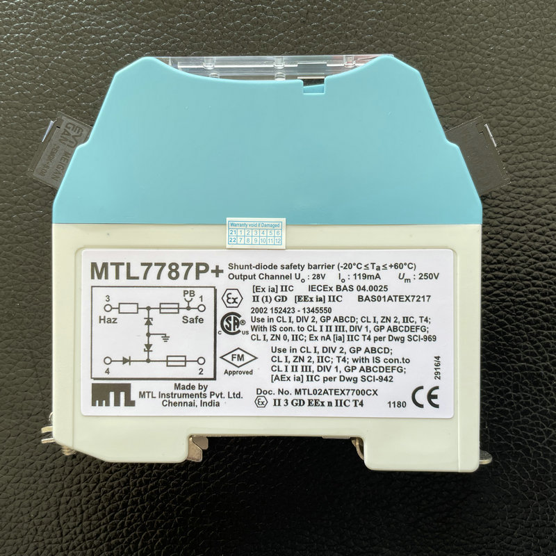 英国齐纳式安全栅MTL7787p+现货跨境智能信号电流电压隔离器