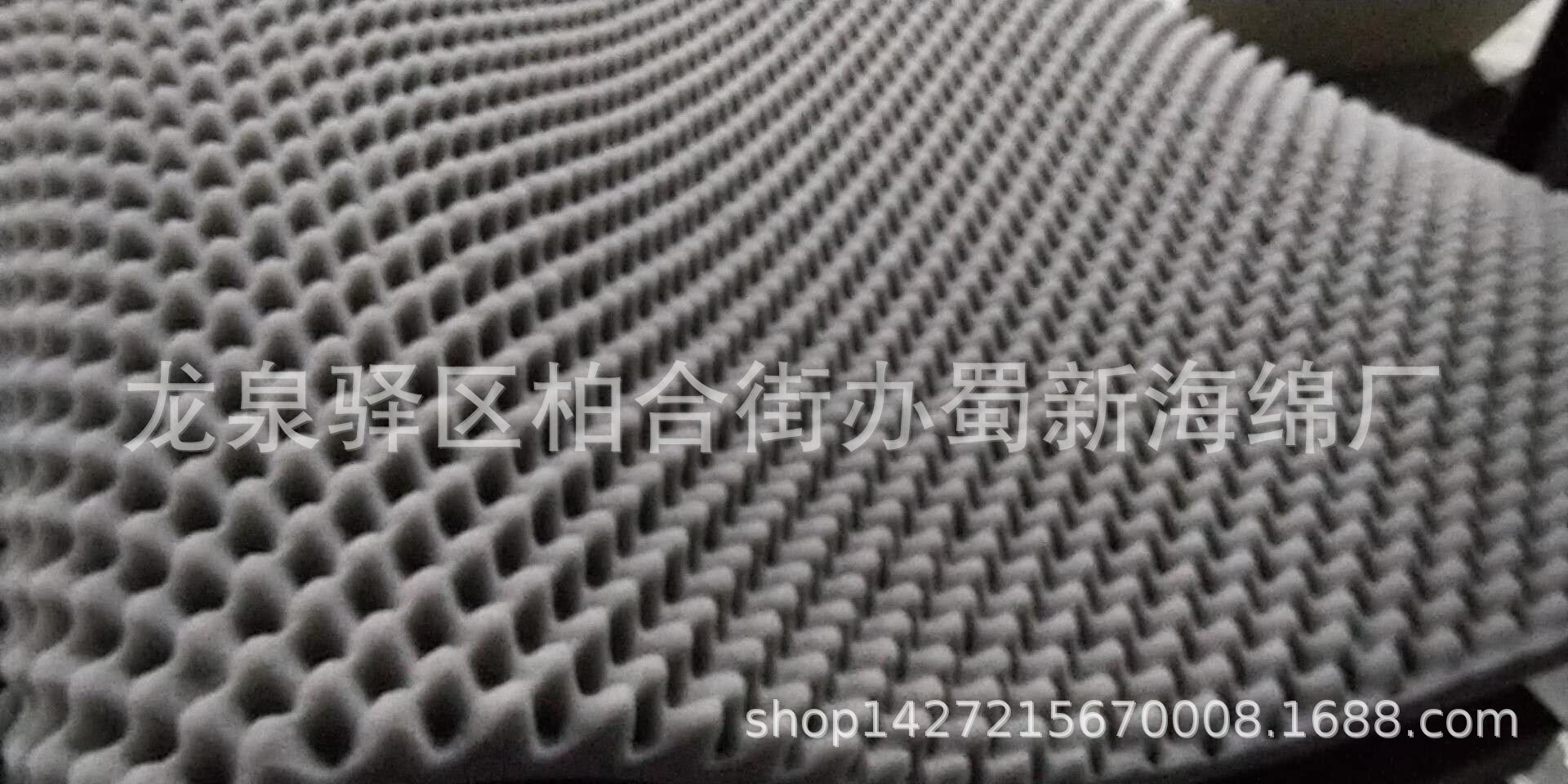 厂家供应黑色波浪鸡蛋绵吸音隔音海绵/鸡蛋窝峰隔音吸音海绵