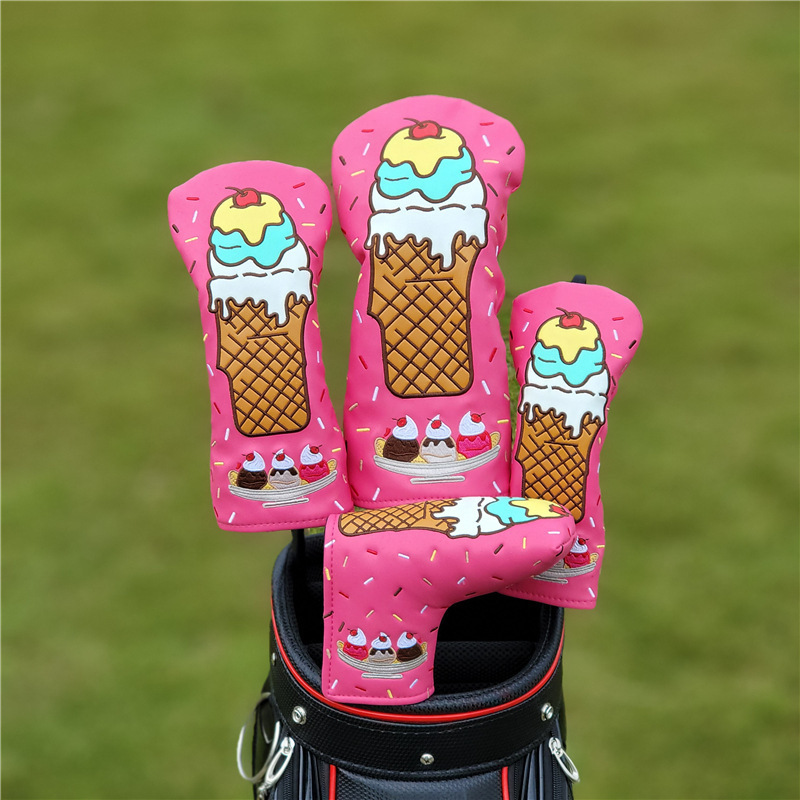 ice-cream-golf-club-cover-club-cover-head-cover-protective-cap-cover-iron-putter-cover