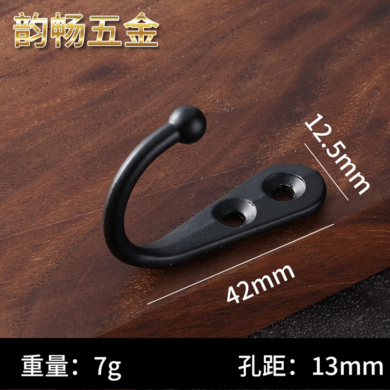 Gancho de ropa transfronteriza solo gancho aleación ropa antigua gancho ropa gancho aleación solo gancho Extra pequeño mini GANCHO 2 hoyos gancho