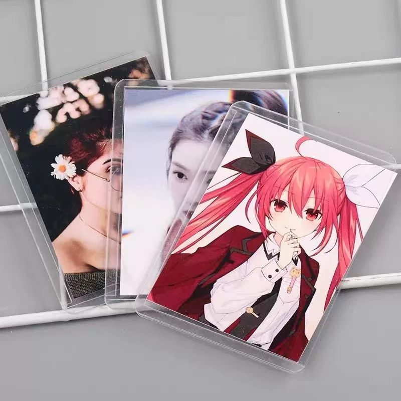 Polaroid, transparent card holder, postcard, photo, protective case