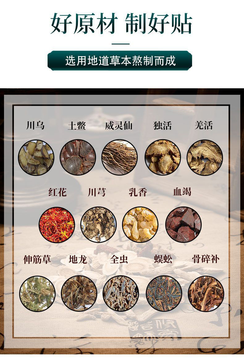 Wu Lang Zhong Black Herbal Patch for Neck Shoulder Waist and Leg Joint Care Traditional Bagong Paste quality and texture