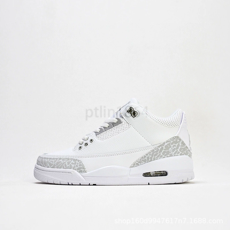 Мужские кроссовки Nike AJ3 женские кроссовки Fujiwahanix burst белый цемент сустав ограниченная Joe 3 чистый оригинал яд