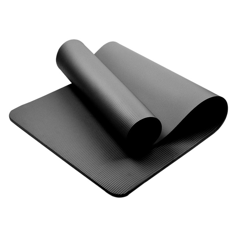 Estera de fitness para hombres estera de yoga para principiantes engrosada ensanchada alargada antideslizante estera de yoga deportiva casa