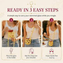 ���R�d��ƷWine Glass Crossbody Bag���ѾƱ����