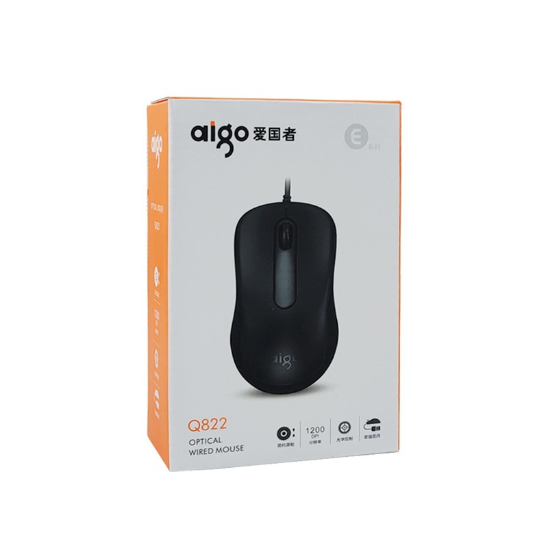 Mouse Q822 Wired Mouse Universal USB Interface Device Office Home Business