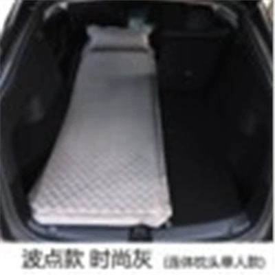 Vehicle-mounted inflatable bed – Bed, Air Mattress - standard-single-elegant-gray-1-single-cushion