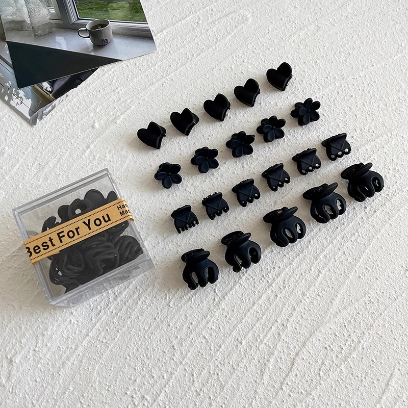 Mini pinza de cabello de tamaño pequeño, pinza de cabello de princesa, pinza de cabello de frente, pinza de cabello lateral, pinza de cabello