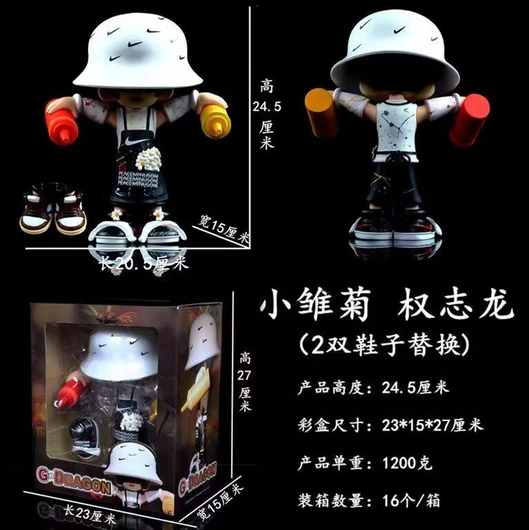 GD グァン・ジロン フィギュア Q バージョン人形 AF1 デイジー周辺モデル装飾品男性と女性のためのクリエイティブな誕生日プレゼント|undefined