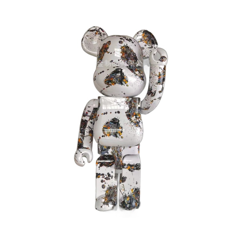 (2개) 곰 벽돌 100% 빌딩 블록 곰 빈 산 기지 큰 조수 놀이 손