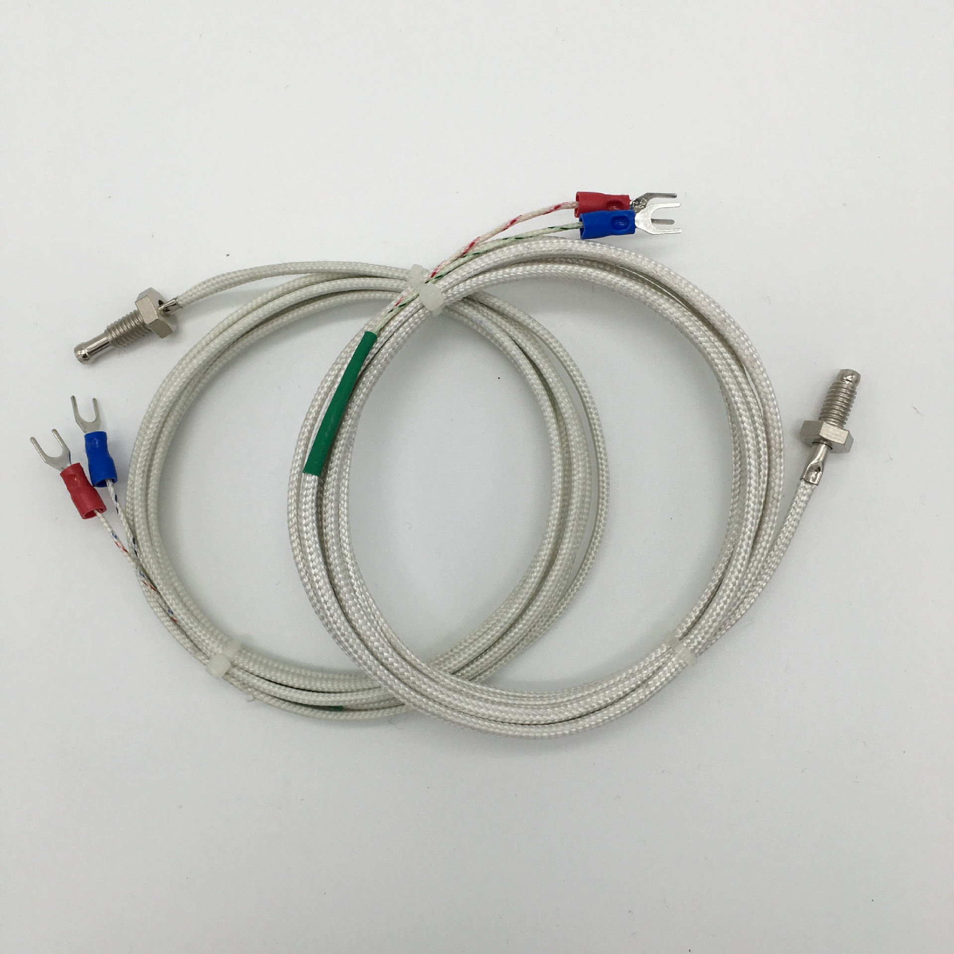 WRN-01热电偶K型E型M6螺钉式热电偶M8温度传感器高温感温线WRE-02